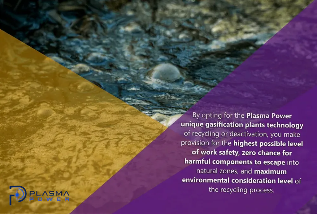 Plasma Gasification of Petrochemical Wastes sludge, heavy fuel oil, tar, coke, Hazardous Oil & Gas, for syngas and hydrogen production