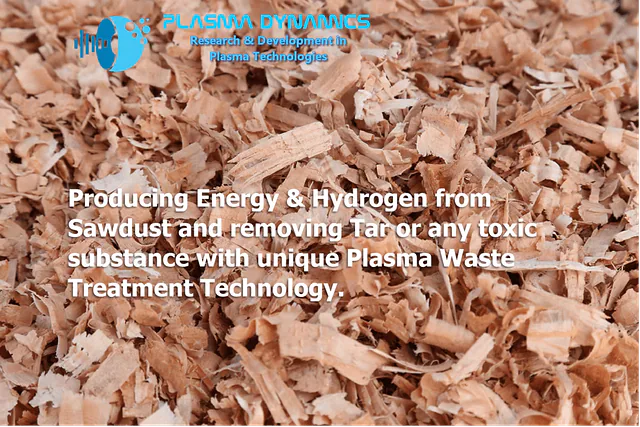Plasma gasification refuse Wood Bark Sawdust Straw biomass waste treatment cracking pyrolysis hydrogen production eea epa
